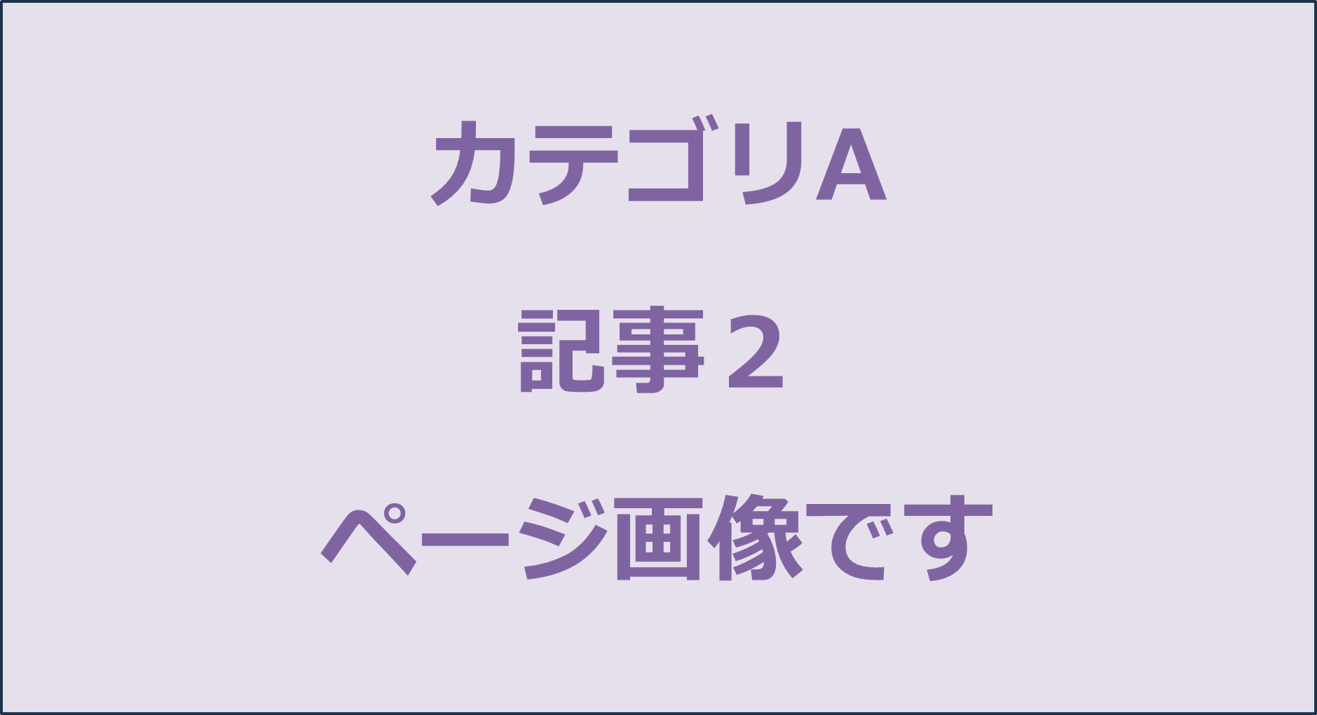 カテゴリA記事2ページ画像
